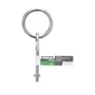 Anneau à boulonner acier zingué diamètre 50 10x120mm, STANDERS