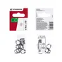 Circlip intérieur à ressort diamètre 9/10mm, STANDERS lot de 10