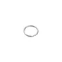 Anneau brisé acier nickelé 20mm, STANDERS lot de 4