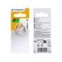 Anneau brisé acier nickelé 20mm, STANDERS lot de 4
