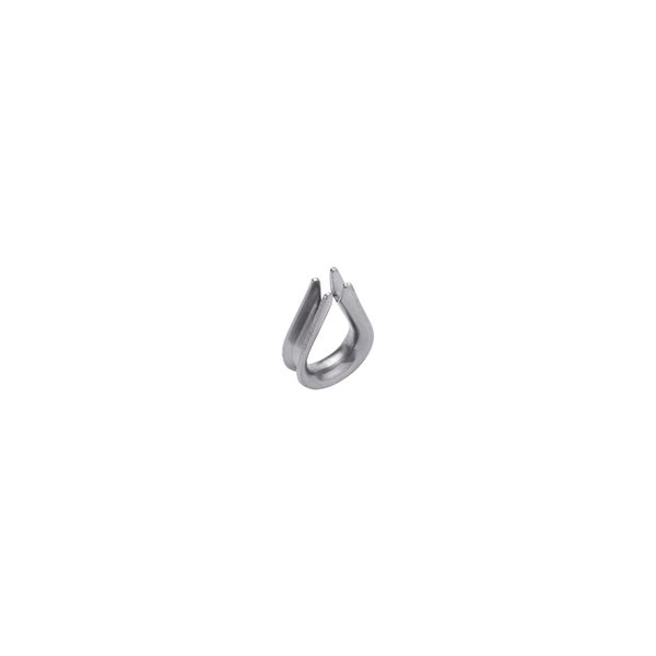 Cosse-coeur inox a2 pour câble de 4mm, STANDERS lot de 2
