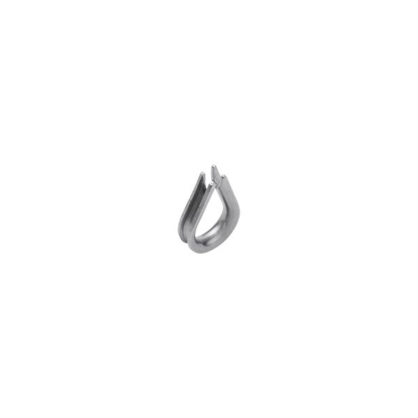 Cosse-coeur inox a2 pour câble de 3mm, STANDERS lot de 2