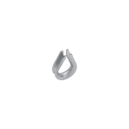 Cosse-coeur acier zingue pour câble de 8mm, STANDERS