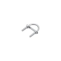 Bride de fixation ronde acier zingué pour tube 40mm, STANDERS