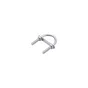 Bride de fixation ronde acier zingué pour tube 40mm, STANDERS