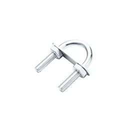 Bride de fixation ronde acier zingué pour tube 30mm, STANDERS
