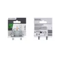 Bride de fixation ronde acier zingué pour tube 25mm, STANDERS
