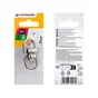 Touret double oeil zamak nickelé 50kg 4x13mm, STANDERS