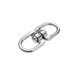 Touret double oeil zamak nickelé 60kg 5.5x18.5mm, STANDERS