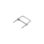 Bride de fixation carrée acier zingué pour tube 60mm, STANDERS