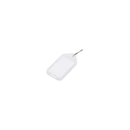 Porte etiquette blanc lot de 6 + anneaux, STANDERS