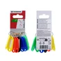 Porte etiquette plusieurs couleurs lot de 10 + anneaux, STANDERS