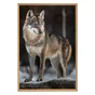 Image encadrée Le Loup, CEANOTHE 65 x 97 cm