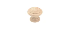Bouton De Meuble Régence Hêtre Bois H.30 X L.30 X P.25 Mm