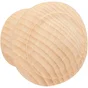 Bouton De Meuble Régence Hêtre Bois H.30 X L.30 X P.25 Mm