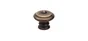 Bouton De Meuble Rustique Vieil Or Zamak H.30 X L.30 X P.27 Mm