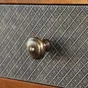 Bouton De Meuble Rustique Vieil Or Zamak H.30 X L.30 X P.27 Mm