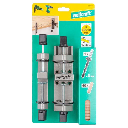 Kit Perçage Assemblage Diam.6/8/10 Mm Wolfcraft
