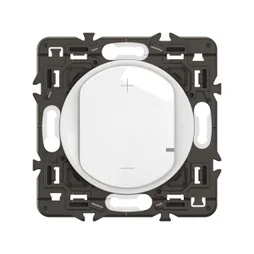 Variateur poussoir compo celiane blanc