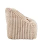 Fauteuil effet velours, Marco camel L.70 x l.60 cm