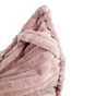 Maxi coussin velours 110 x 130 cm rose