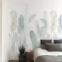 Papier peint panoramique Scarlet vert céladon l.159 x H.280 cm