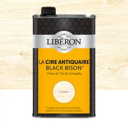 Cire Liquide Meuble Et Objets Antiquaire Black Bison® Liberon, Incolore 0.5 L