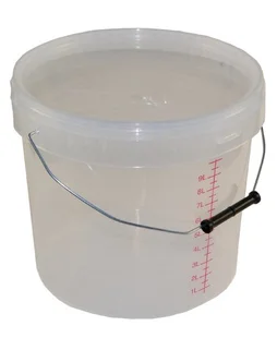 Seau gradué + couvercle NESPOLI 12.5 l