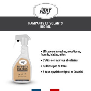 Antirampants et volants pulvérisateur FURY, 500 ml