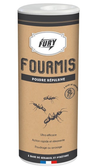 Poudre anti fourmis et rampants, FURY, 150g