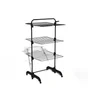 Etendoir a linge sur pieds42 m noir TANCARVILLE