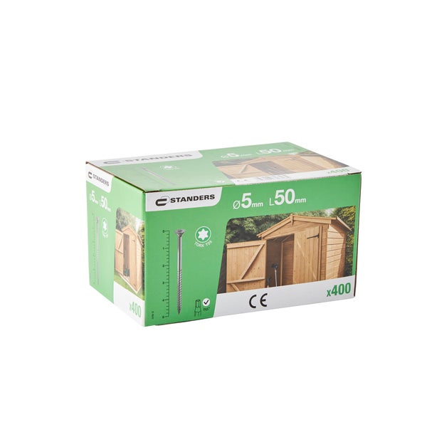 Vis terrasse traitement ruspert torx 5x50 boite 400 pieces