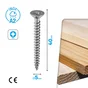 Vis agglo tete fraisee pozidriv inox A2 5x40 STANDERS boite 120 pieces