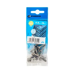 Vis tole tete fraisee PH 4.8x19 inox C1 STANDERS sachet 14 pieces