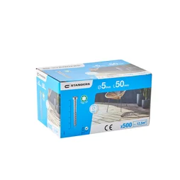 Vis terrasse inox A2 torx 5x50 STANDERS boite 500 pieces
