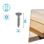 Vis agglo tete fraisee pozidriv inox A2 3x20 STANDERS sachet 35 pieces
