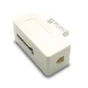 Filtre ADSL 2 + prise gigogne blanc