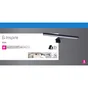 Applique miroir salle de bain, INSPIRE slim 30 cm métal noir mat
