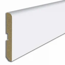 Plinthe raine bouvete revêtu papier blanc