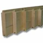 Lot de 5 lames de volet sapin du Nord 239x9 cm Ep. 2 cm