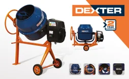 Bétonnière DEXTER 125 l kit à monter