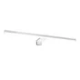 Applique LED salle de bain Slim, L.50 cm, blanc neutre, chrome INSPIRE