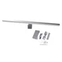 Applique LED salle de bain Slim, L.50 cm, blanc neutre, chrome INSPIRE