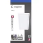 Panneau LED Lano 60X30 3400LM 4000K IP44 blanc INSPIRE