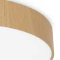 Plafonnier salle de bain INSPIRE Drema diam.32 cm plastique bois