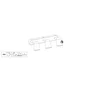 Barre 3 spots salle de bain gu10 orientable ip44 métal nickel 1er prix
