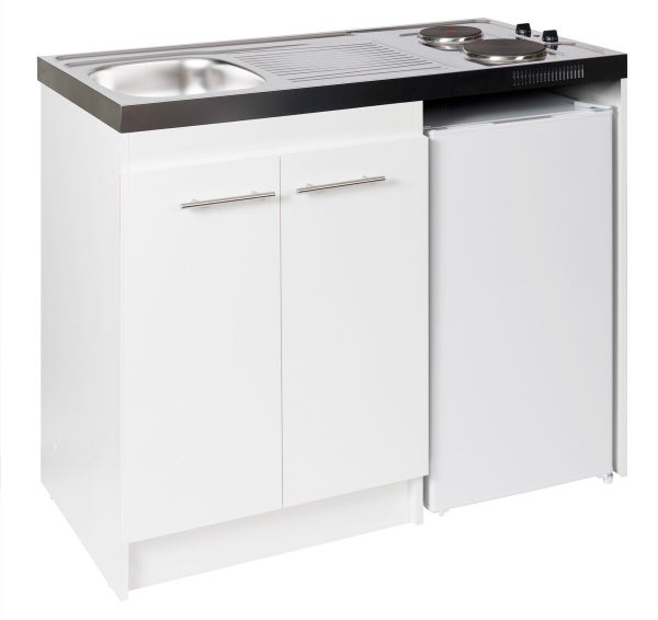 Cuisinette électrique blanc 120x96,5x60 cm