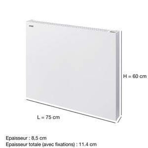 Radiateur électrique connecté à inertie sèche ARLAN 2000W ACOVA