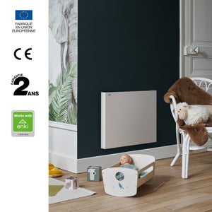 Radiateur électrique connecté à inertie sèche ARLAN 2000W ACOVA