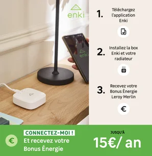Radiateur électrique connecté à inertie sèche ARLAN 2000W ACOVA